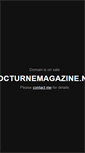 Mobile Screenshot of nocturnemagazine.net